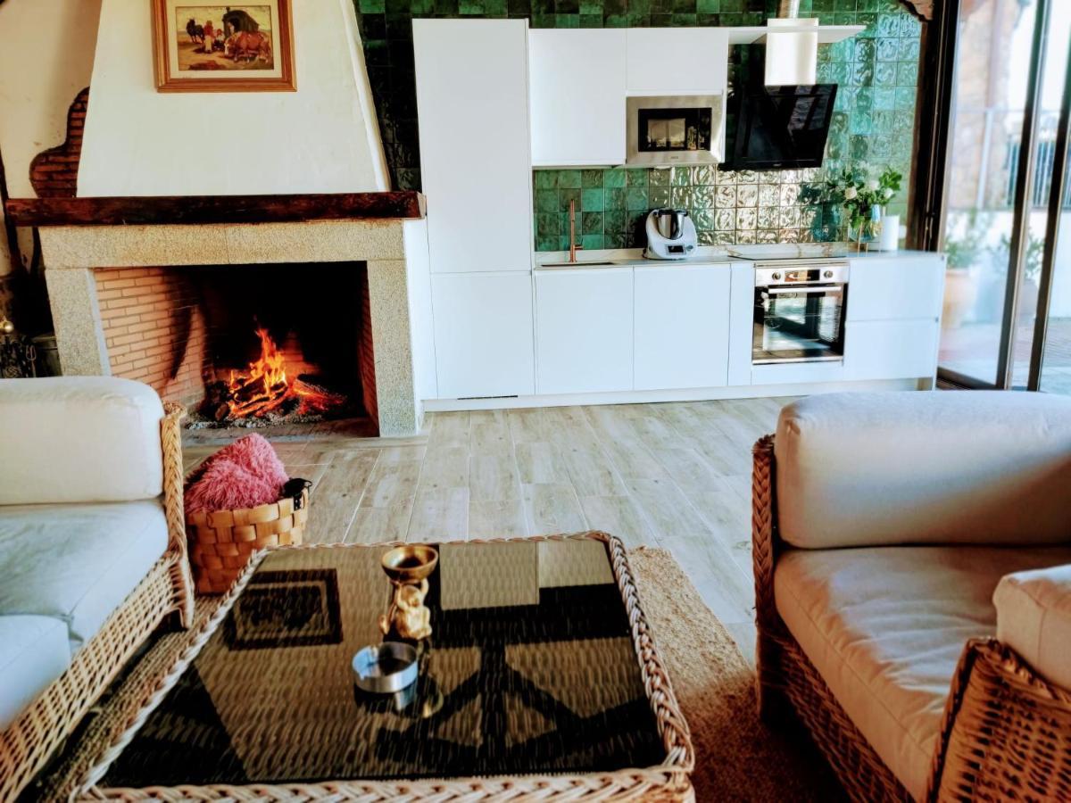 Casa Rural El Canto Del Agua มัลปาร์ติดา เดอ ปลาเซนเซีย ภายนอก รูปภาพ